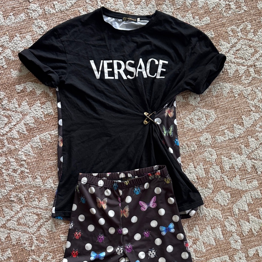 Unbranded inspired t shirt and leggings set size Large